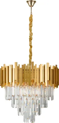 Immagine prodotto di Lampada a sospensione "GRANE" 55 8x max. 5W Oro E14 dimmerabile senza lampadina