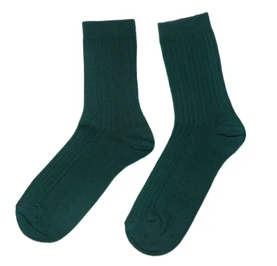 Produktbild von Damen Basic Socken aus Baumwolle Casual Rippe Platane Größe 39-42