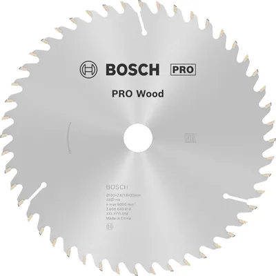 Produktbild von PRO Wood Kreissägeblatt, 190 x 2,6 x 20 mm, Z48