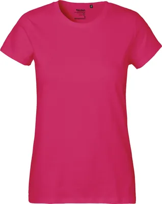 Produktbild von Neutral O80001 | Damen Classic T-Shirt / 100% Fairtrade Baumwolle - Farbe: Pink - Größe: L