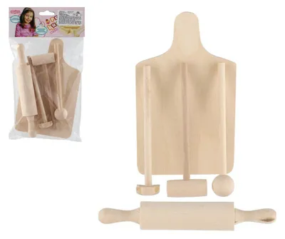 Productafbeelding van Keukenaccessoires, klein, van hout, model 30100