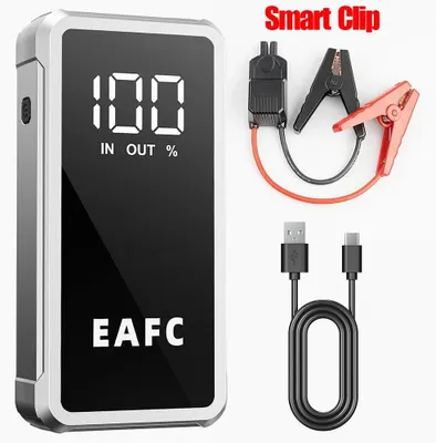 Produktbild von Auto-Starthilfe, Hochkapazitäts-Powerbank, Multi-Modus-LED-Taschenlampe, 4000A