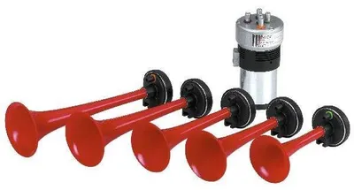 Productafbeelding van Dixie-Dukes - Luchthoorn - LAKRO - 5-tonig - 12 V