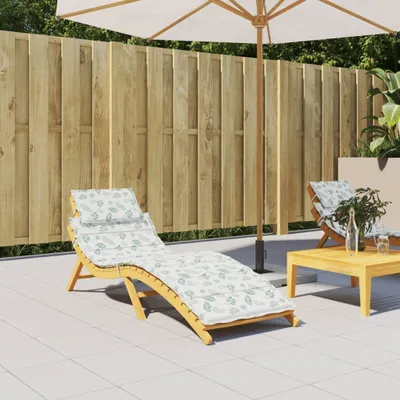 Produktbild von Möbel Sonnenliegen-Auflage Blattmuster Oxford-Gewebe - Gartenmöbelauflagen 361358