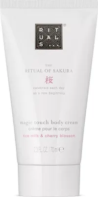 Produktbild von Rituals Sakura Magic Touch Body Cream Organic Rice Milk & Cherry Blossom 70 ml