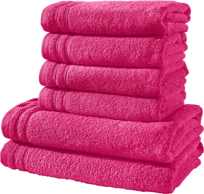 Produktbild von Erwin Müller Frottier-Set Heidelberg" 6-teilig pink OneSize"