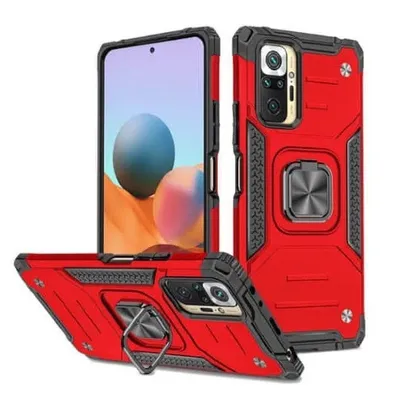 Obrázok produktu pre Puzdro Wozinsky Ring armor pre Xiaomi Redmi Note 10 Pro - Červená KP10505