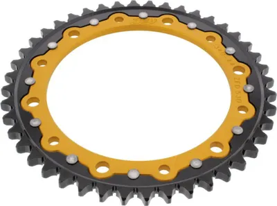 Obrázek produktu pro ZF Crown 44 zubů rozteč 530 zlatá černá duální ZFD-1340-44-GLD pro Honda