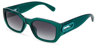 Produktbild von Furla SFUB07 Verde petrolio trasparente 54/20/140 Damen Sonnenbrillen
