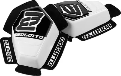 Image de Genouillères Bogotto Sport, blanc/noir, taille unique