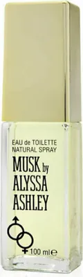 Imagen del producto de Alyssa Ashley, Eau de Toilette Musk, Spray, 100 ml