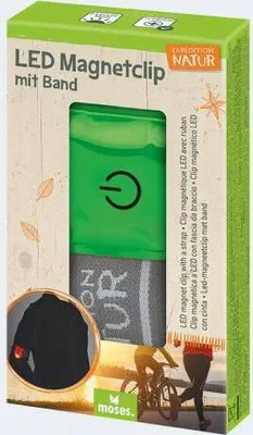 Produktbild von LED Magnetclip mit Band 3-fach Expedition Natur