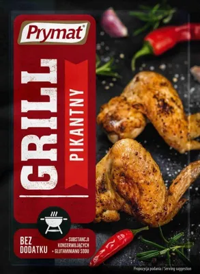 Zdjęcie produktu dla Przyprawa Grill pikantny 20g Prymat