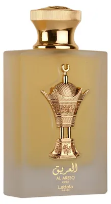 Obrázok produktu pre Lattafa Al Areeq Gold, Unisex, 100 ml, Tekutý parfém, Black Tea and Saffron, Suede, Leather and Incense, Vanilla, Musk and Amberwood