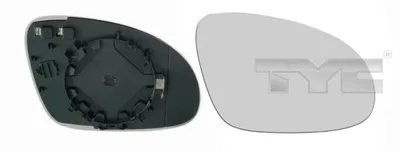 Produktbild von TYC Spiegelglas Außenspiegel Links für VW Golf V Schrägheck (1K1) Asphärisch Beheizbar 337-0094-1