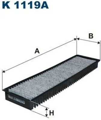 Image de Filtre d'habitacle à charbon actif