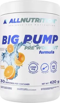 Produktbild von AllNutrition | Big Pump Pre-Workout Formula Orange