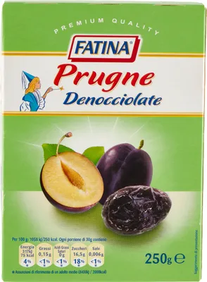 Produktbild von Prugne Denocciolate kernlose Pflaumen 250g - Fatina