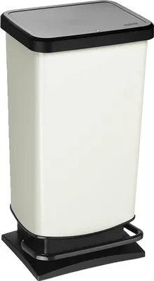 Produktbild von Rotho Abfalleimer 40 L Paso - Treteimer Geruchsdicht - Abfallbehälter 35,3 x 29,5 x 67,6 cm - Mülleimer mit Softclose - Tretabfalleimer