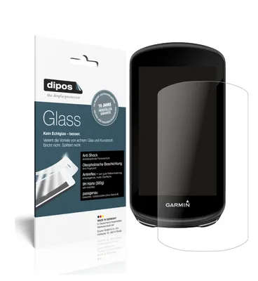 Produktbild von 1x Schutzfolie für Garmin Edge 1030 Plus matt - Anti-Shock 9H Folie dipos Glass Kunststoffglas