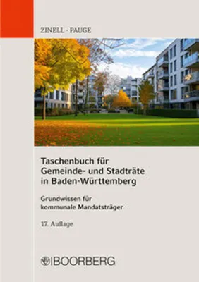 Image de Taschenbuch für Gemeinde- und Stadträte in Baden-Württemberg