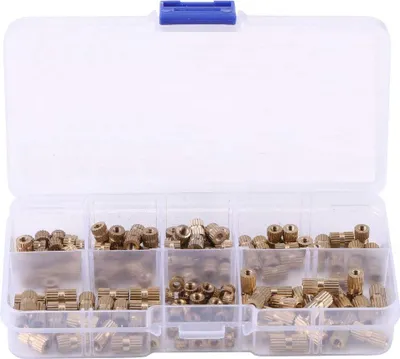 Produktbild von Schmelzgewinde, Gewindeeinsatz Set - M3, 150 Stück, 7 Größen