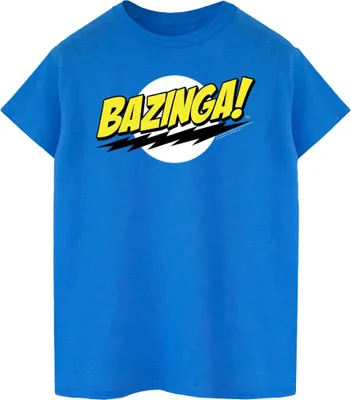 Obrázok produktu pre Teória veľkého tresku - Pánske tričko "Bazinga" BI1582 (M) (Kráľovská modrá)