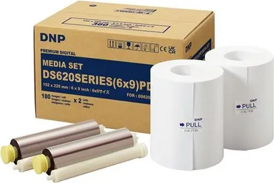 Immagine prodotto di DNP carta DM69620 2 rotoli da 180 15x23 per ds620