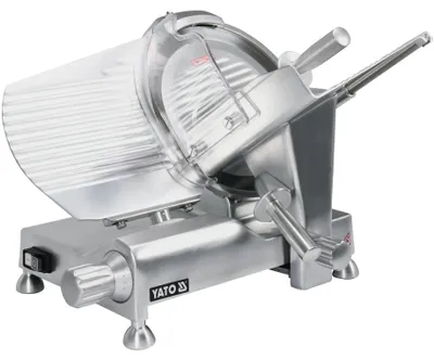 Produktbild von YATO AUFSCHNITTMASCHINE Elektrisch 300MM 250W Gastronomie Schneidemaschine