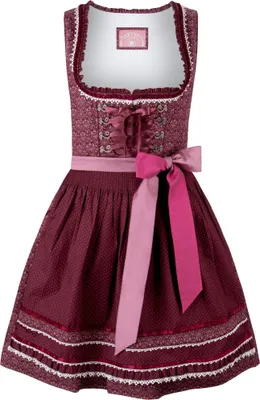 Produktbild von Dirndl Kim 55er Länge bordeaux 40