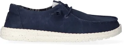 Immagine prodotto di Scarpe da ginnastica HEYDUDE Wendy Canvas da donna, Navy, taglia 42
