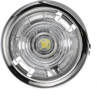 Obrázok produktu pre Okrúhla LED lampa 1,5" 12V, Attwood, nerezová oceľ 6342SS7