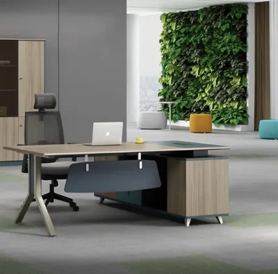 Produktbild von Eckschreibtisch Büro Tisch Schreibtisch Möbel Einrichtung Chef Schreibtische