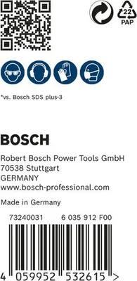 Produktbild von EXPERT SDS plus-7X Hammerbohrer-Set, 10x200x265 mm, 30-tlg.