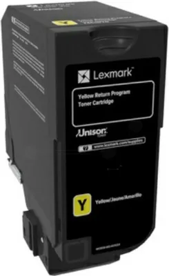 Produktbild von Lexmark - Gelb - original - Tonerpatrone LCCP, Lexmark Corporate - für Lexmark CS720de, CS720dte, CS725de, CS725dte, CX725de, CX725dhe, CX725dthe