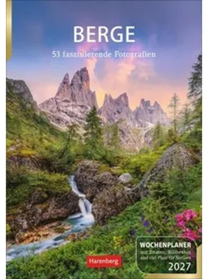 Produktbild von Berge Wochenplaner 2027 - 53 faszinierende Fotografien