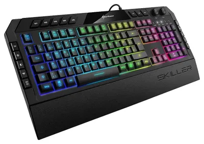 Obrázok produktu pre USB Skiller SGK5 – herná klávesnica, nemecké rozloženie, podpora funkcie N-key rollover