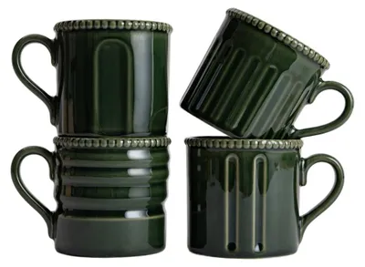 Produktbild von HOMLA KOBBI-Becherset, grün, 0,4 l, 4er-Set