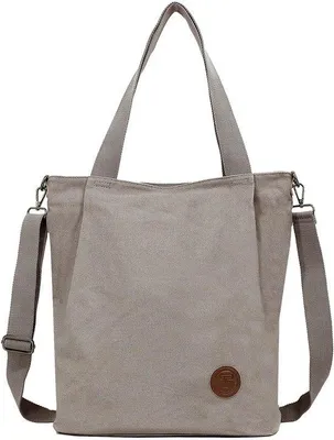 Image de Grand sac à main pour femme en similicuir, de taille moyenne, avec fermeture à glissière, sac fourre-tout idéal pour le travail, les voyages, les courses, l'école et le quotidien
