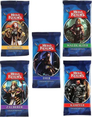 Produktbild von Wise Wizard Games Hero Realms - 5er Charakter Pack - Vorteilspack (DE)