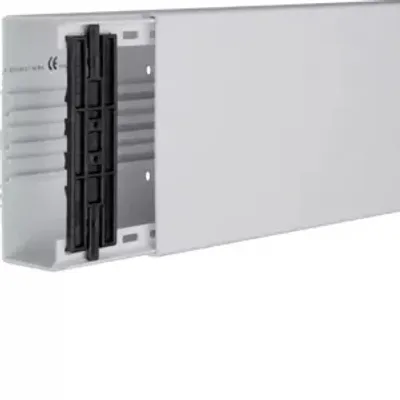 Zdjęcie produktu dla Hager FB6015007035, Kanał kablowy, Jasny Szary, Polichlorek winylu (PVC), 150 mm, 61 mm