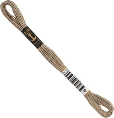 Obrázok produktu pre Anchor Stranded Bavlna 00392 8 m Vyšívacia priadza