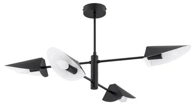 Zdjęcie produktu dla Lampa wisząca sticki TROPY czarna 4xE14x10W metal wym:42x85x85cm IP20 Alfa