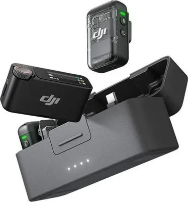 Obrázok produktu pre Bezdrôtový mikrofón DJI Mic 2, 2 TX + 1 RX, redukcia šumu, výdrž 18 hodín, dosah 160 m
