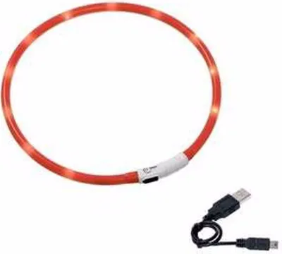 Produktbild von Karlie - Visio Light Led Halsband Rot 70Cm