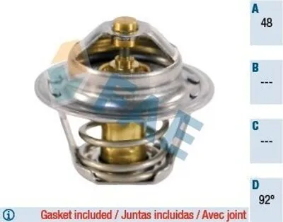 Produktbild von FAE Thermostat Kühlmittel 92°C für OPEL Meriva A (X03) Astra G CC (T98) Corsa B Schrägheck (S93) Astra G Caravan (T98) COMBO Kasten/Kombi