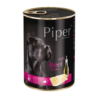 Obrázek produktu pro PIPER s hovězími dršťkami, konzerva pro psy 400g