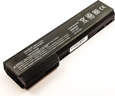 Produktbild von Akku für Hewlett-Packard EliteBook 8570P Li-Ion 10,8 Volt 4400 mAh schwarz.