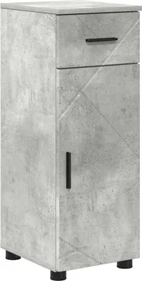 Obrázek produktu pro vidaXL Koupelnová skříňka se zásuvkami betonově šedá 30 x 35 x 80 cm