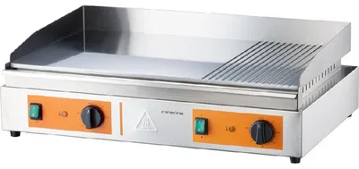 Obrázok produktu pre Grilovacia doska Caterina, 720X460X240 mm, 2/3 hladká a 1/3 drážkovaná